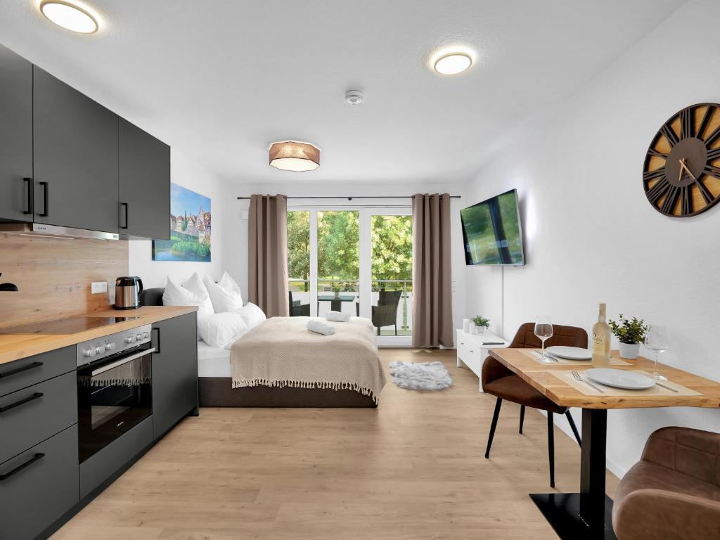 Inhome Studio Apartment - Kueche - Parken - Tv ชเวบิชฮัลล์ ภายนอก รูปภาพ