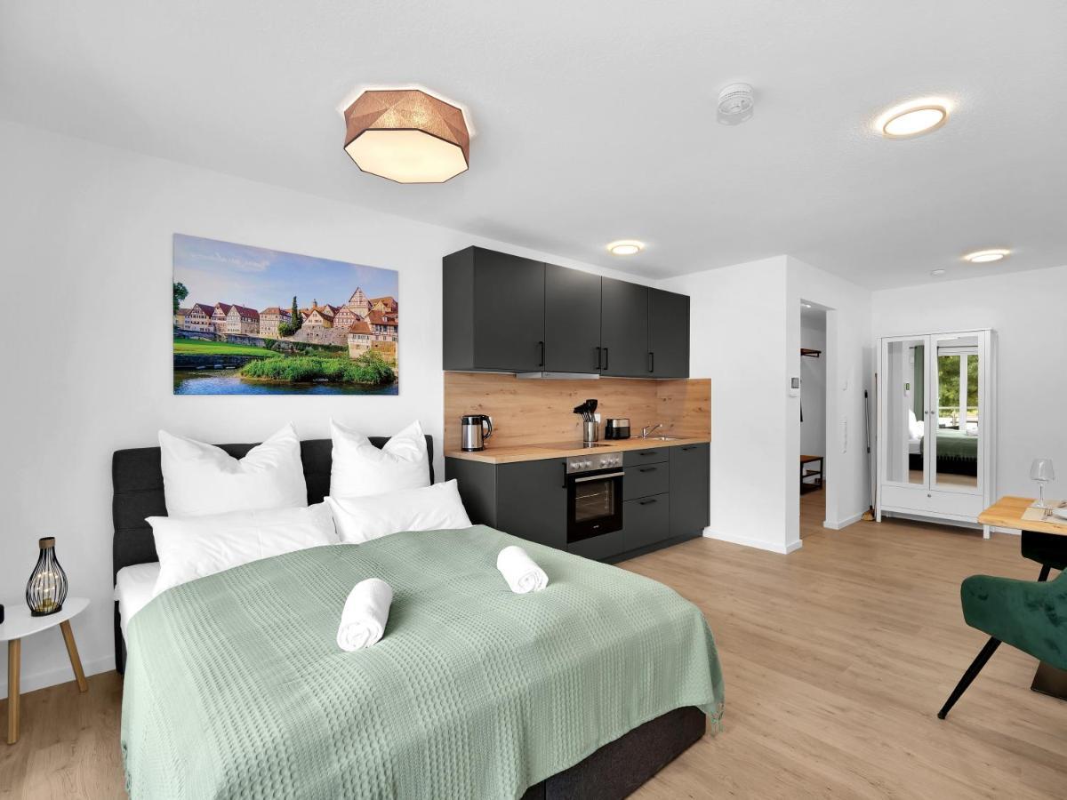 Inhome Studio Apartment - Kueche - Parken - Tv ชเวบิชฮัลล์ ภายนอก รูปภาพ